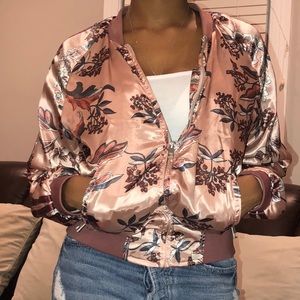 Floral Bomber
